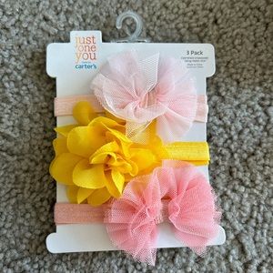 Carters 3 Pack baby headbands